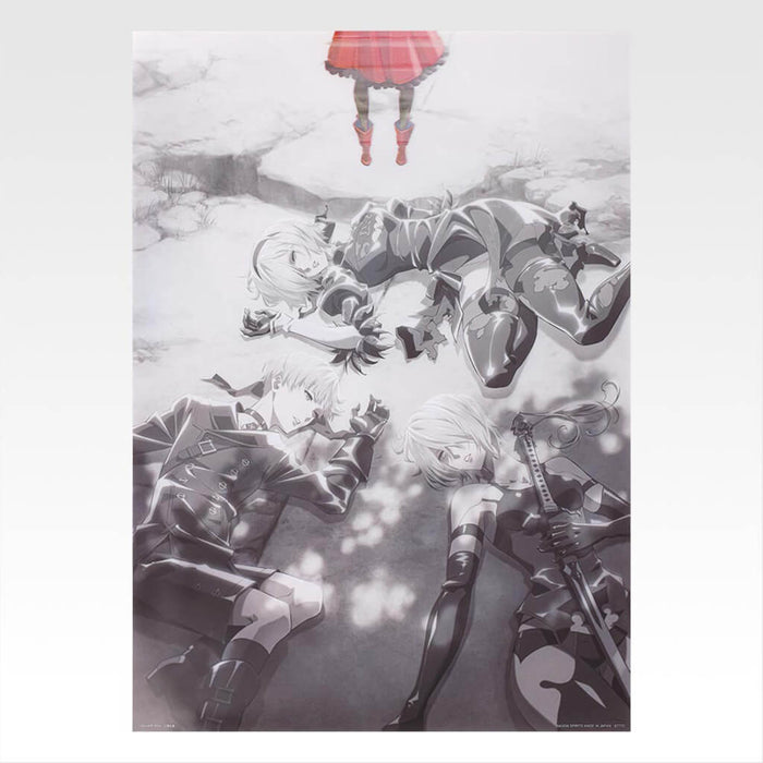 ICHIBAN KUJI NIER AUTOMATA VER 1.1A GLORY TO HUMANITY - LOTE COMPLETO DE PÓSTERES TRANSPARENTES