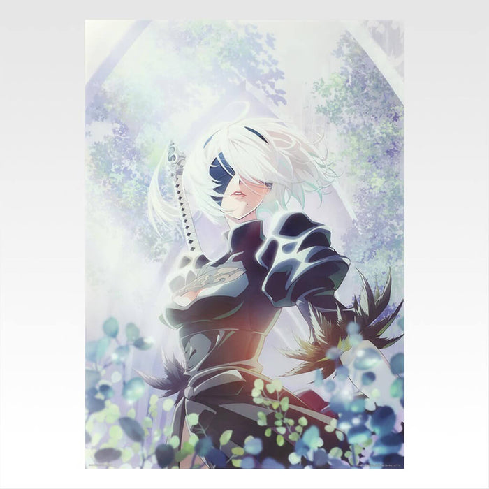 ICHIBAN KUJI NIER AUTOMATA VER 1.1A GLORY TO HUMANITY - LOTE COMPLETO DE PÓSTERES TRANSPARENTES