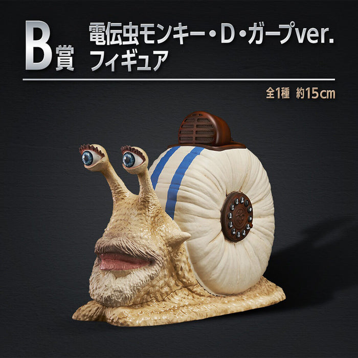 Lote B de la serie de Netflix de One Piece de Ichiban Kuji - Figura de Den Den Mushi (Monkey D. Garp).