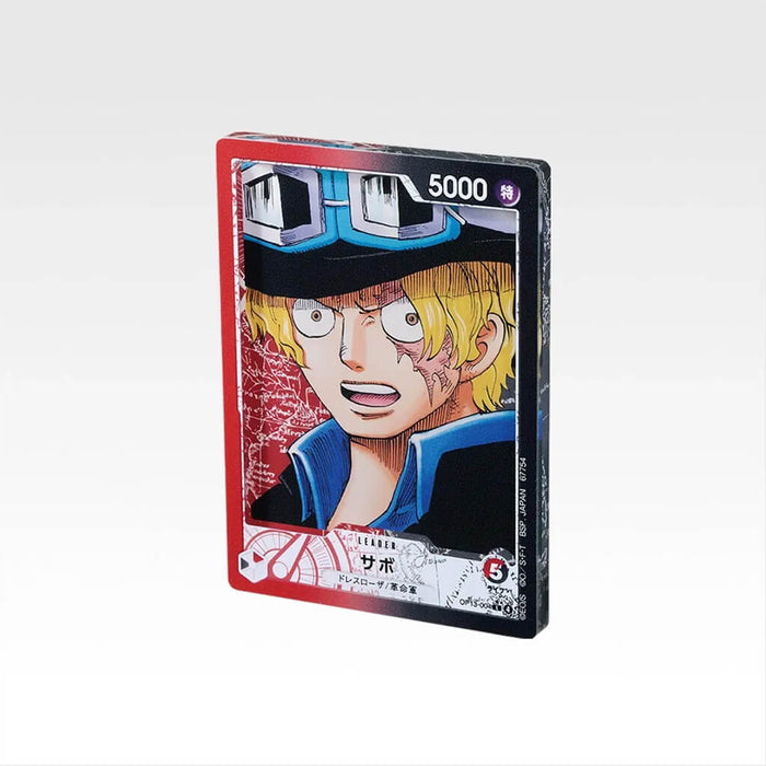 ICHIBAN KUJI ONE PIECE CARD GAME - CARD DESIGN ACRYLIC STAND LOT G