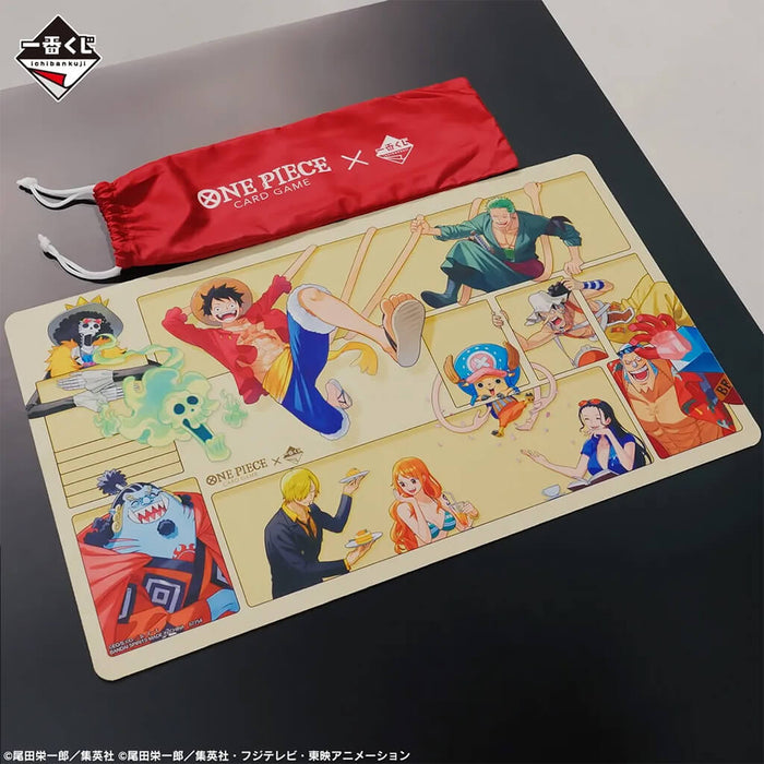 ICHIBAN KUJI ONE PIECE CARD GAME - LIMITED EDITION PLAYMAT AND MAT CASE LAST ONE
