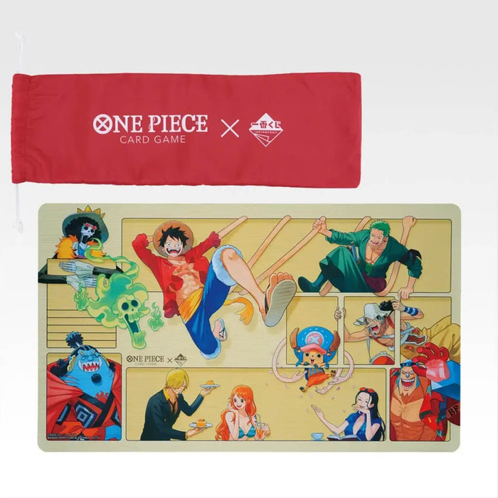 ICHIBAN KUJI ONE PIECE CARD GAME - LIMITED EDITION PLAYMAT AND MAT CASE LAST ONE