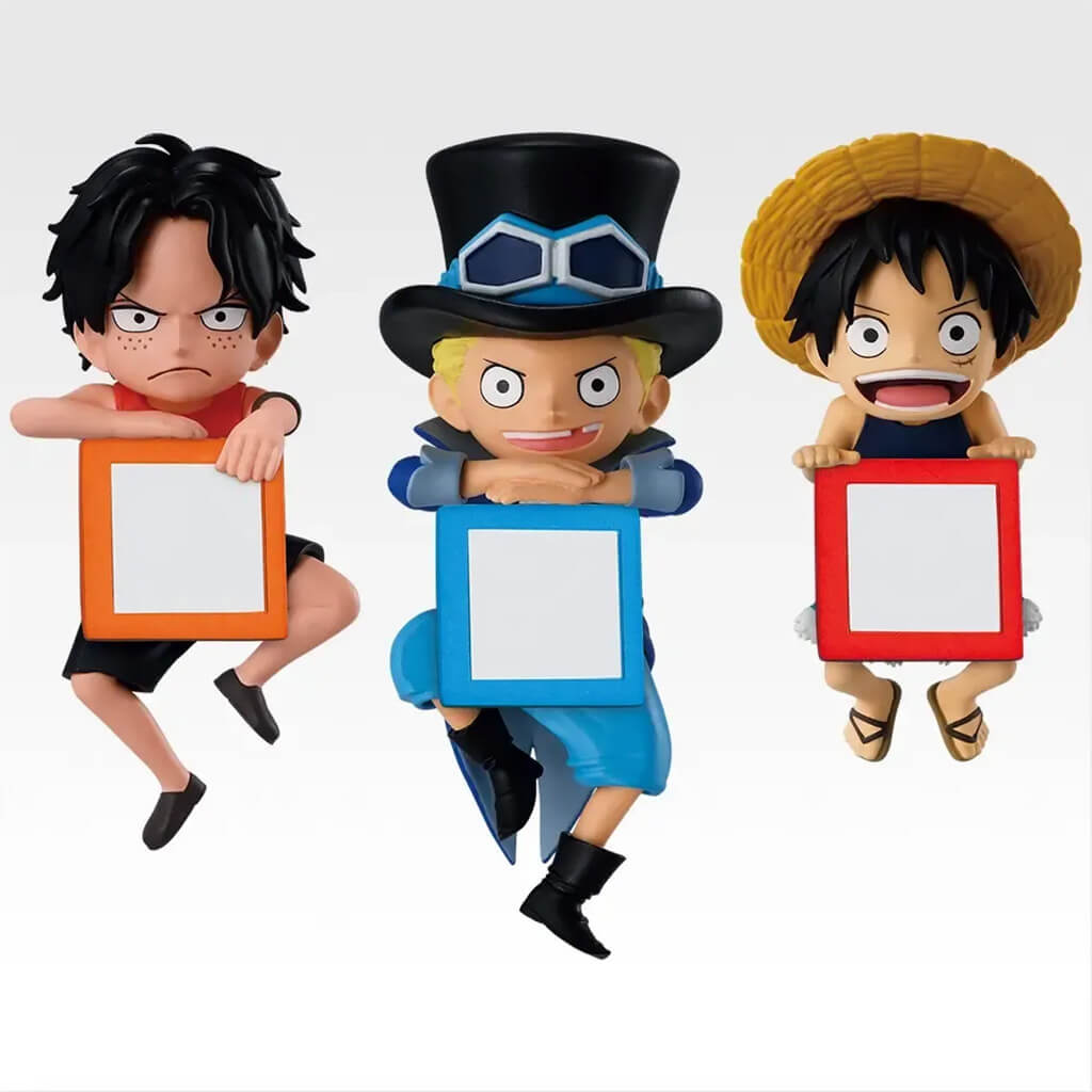 ICHIBAN KUJI ONE PIECE DRAMATIC MEMORIES - FIGURAS CHIRARIN FRIENDS FULL SET LOT E