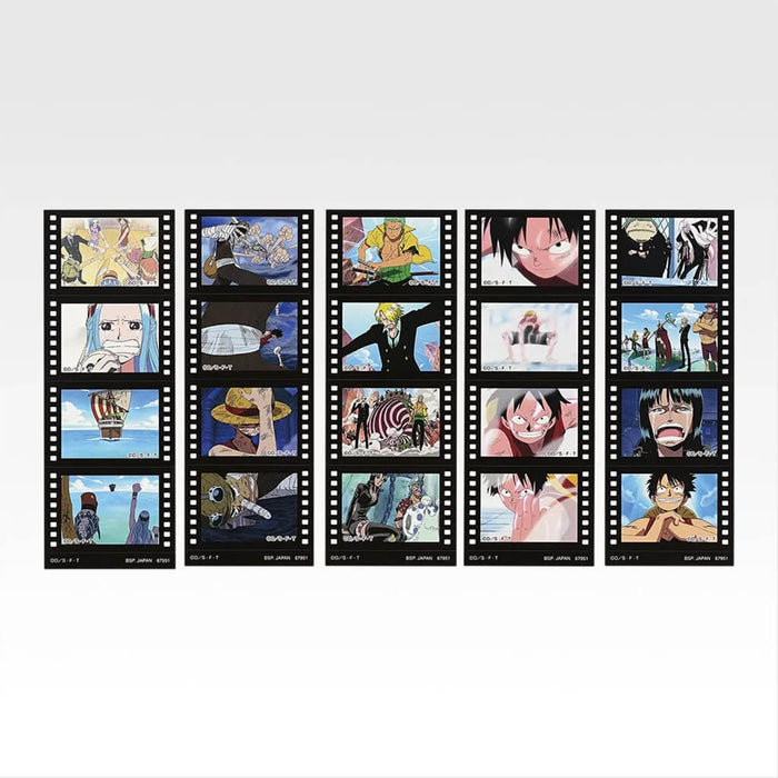 ICHIBAN KUJI ONE PIECE DRAMATIC MEMORIES - STICKER FULL SET LOT J