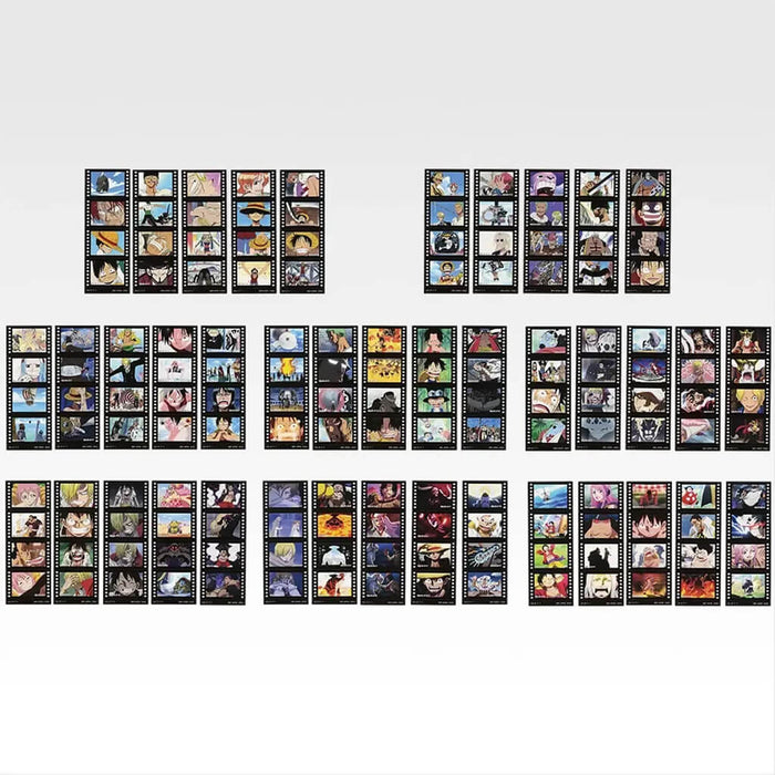 ICHIBAN KUJI ONE PIECE DRAMATIC MEMORIES - STICKER FULL SET LOT J