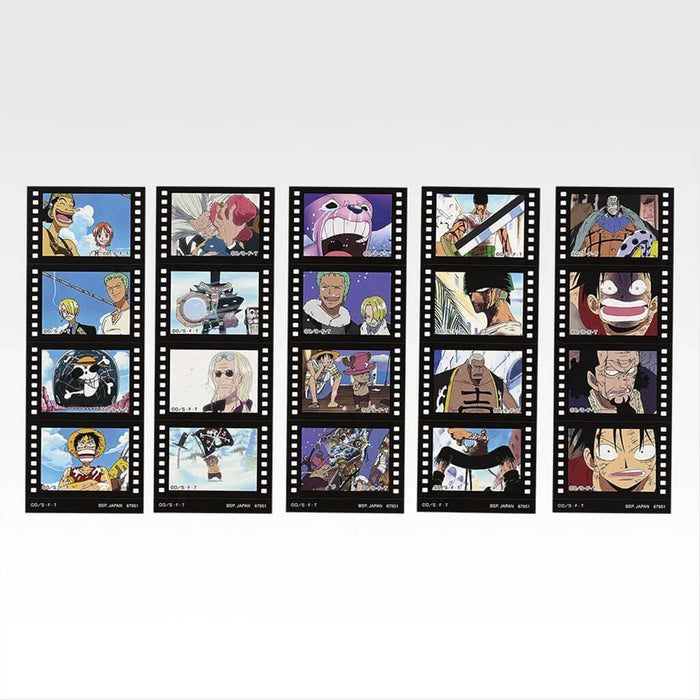 ICHIBAN KUJI ONE PIECE DRAMATIC MEMORIES - STICKER FULL SET LOT J