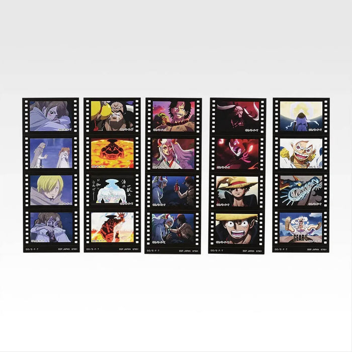 ICHIBAN KUJI ONE PIECE DRAMATIC MEMORIES - STICKER FULL SET LOT J