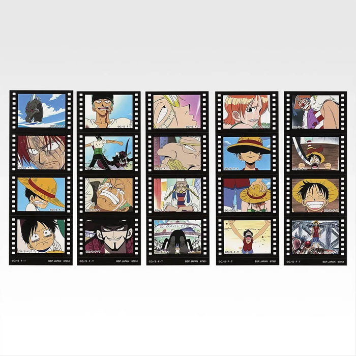 ICHIBAN KUJI ONE PIECE DRAMATIC MEMORIES - STICKER FULL SET LOT J