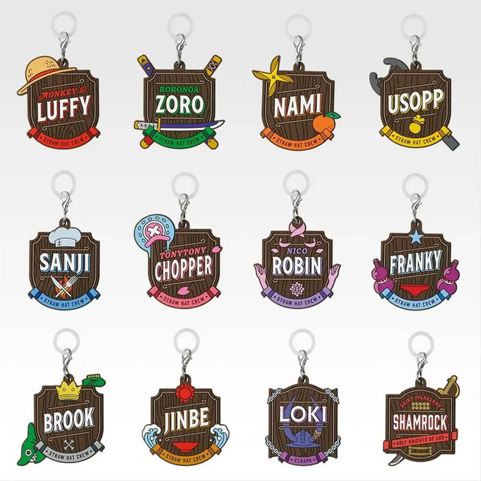 ICHIBAN KUJI ONE PIECE ELBAF ARC GIANT BASH!! VOL.1 - MARKER CHARM FULL SET LOT I