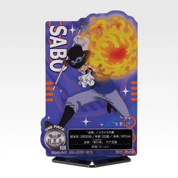 ICHIBAN KUJI ONE PIECE FUTURE ISLAND EGGHEAD BURST OF ENERGY - ACRYLIC STAND FULL SET LOT I