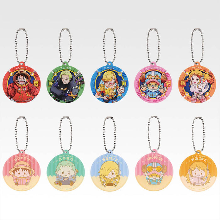 ICHIBAN KUJI ONE PIECE FUTURE ISLAND EGGHEAD MY FEELINGS FOR YOU - ACRYLIC CHARM FULL SET LOT J