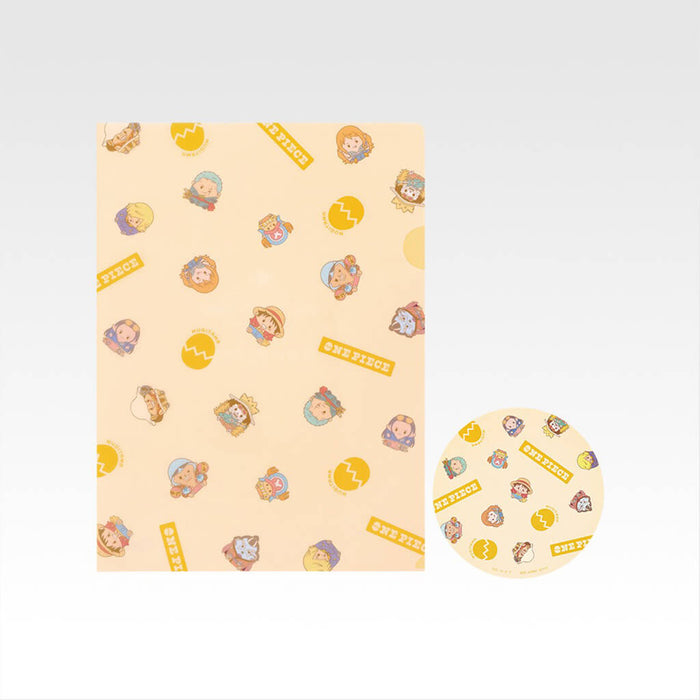 ICHIBAN KUJI ONE PIECE FUTURE ISLAND EGGHEAD MY FEELINGS FOR YOU - CLEAR FILE + STICKERS FULL SET LOT I