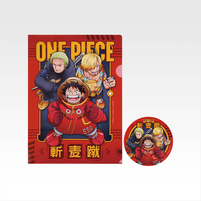 ICHIBAN KUJI ONE PIECE FUTURE ISLAND EGGHEAD MY FEELINGS FOR YOU - CLEAR FILE + STICKERS FULL SET LOT I