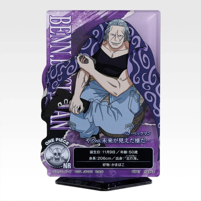ICHIBAN KUJI ONE PIECE RED-HAIRED PIRATES - ACRYLIC STAND FULL SET LOT H