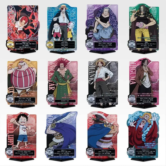 ICHIBAN KUJI ONE PIECE RED-HAIRED PIRATES - ACRYLIC STAND FULL SET LOT H