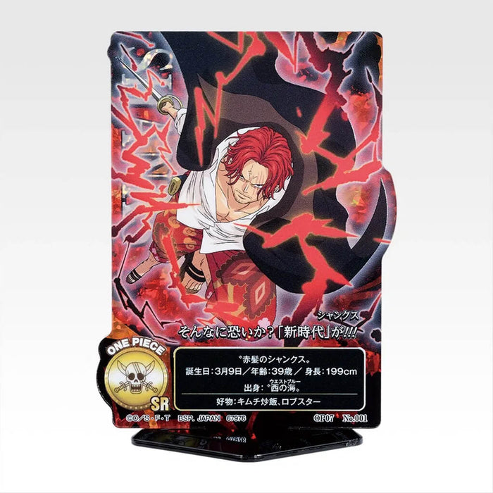 ICHIBAN KUJI ONE PIECE RED-HAIRED PIRATES - ACRYLIC STAND FULL SET LOT H