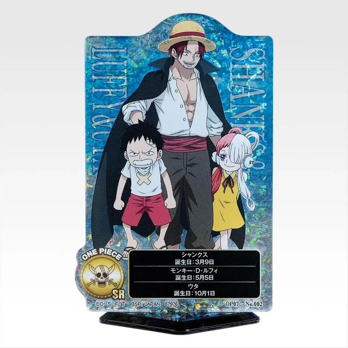 ICHIBAN KUJI ONE PIECE RED-HAIRED PIRATES - ACRYLIC STAND FULL SET LOT H