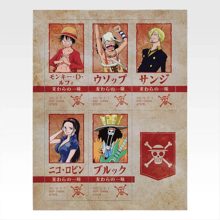 ICHIBAN KUJI ONE PIECE RED-HAIRED PIRATES - DECORATIVE MAGNET FULL SET LOT I