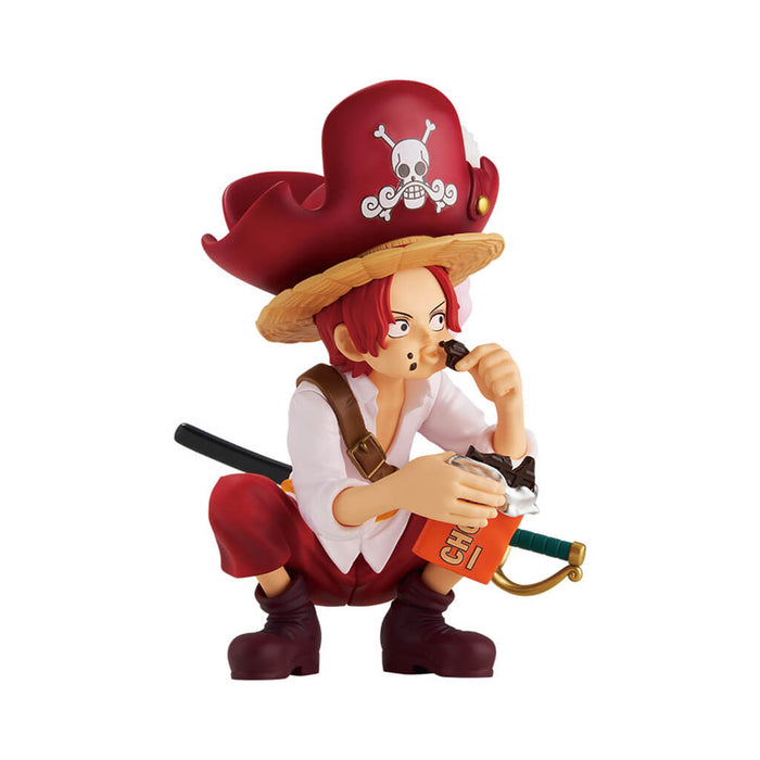 ICHIBAN KUJI ONE PIECE ROGER PIRATES LEGENDARY PIRATES - FIGURINE SHANKS (PIRATE APPRENTICE) LOT C