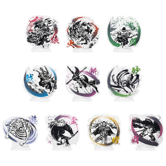 ICHIBAN KUJI ONE PIECE TAKUMI NO KEIFU HAKYOKU - ACRYLIC STAND FULL SET LOT G