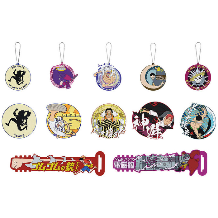ICHIBAN KUJI ONE PIECE TAKUMI NO KEIFU HAKYOKU - RUBBER COLLECTION FULL SET LOT I