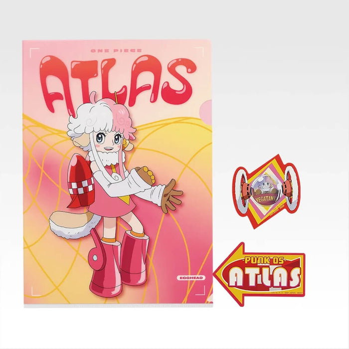 ICHIBAN KUJI ONE PIECE THE FUTURE WE ENVISION - CLEAR FILE + STICKERS FULL SET LOT I