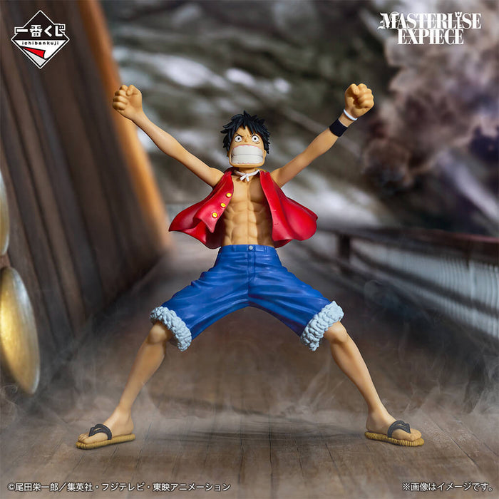 ICHIBAN KUJI ONE PIECE THE GREATEST BATTLE - FIGURINE MONKEY D. LUFFY LOT A