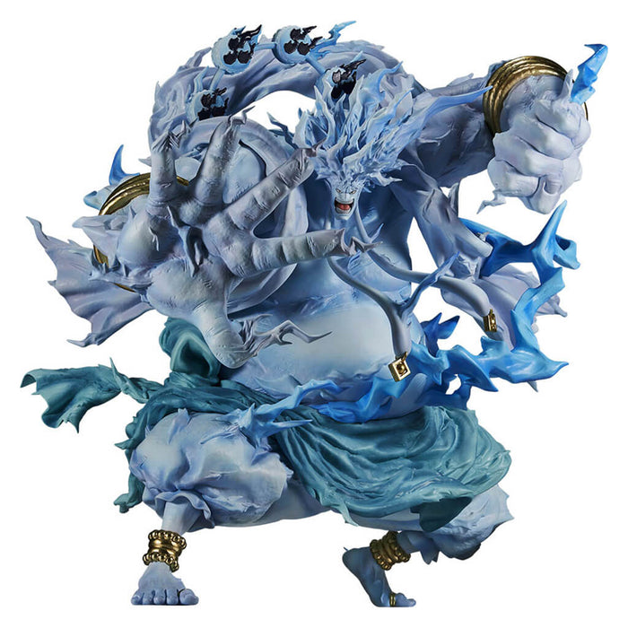 ICHIBAN KUJI ONE PIECE THE GREATEST BATTLE - FIGURINE TWO-HUNDRED MILLION V RAIJIN LAST ONE