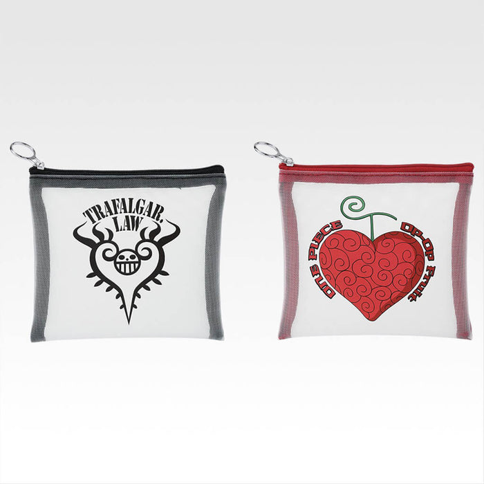 ICHIBAN KUJI ONE PIECE THE UNBREAKABLE LAW - POUCH FULL SET LOT G