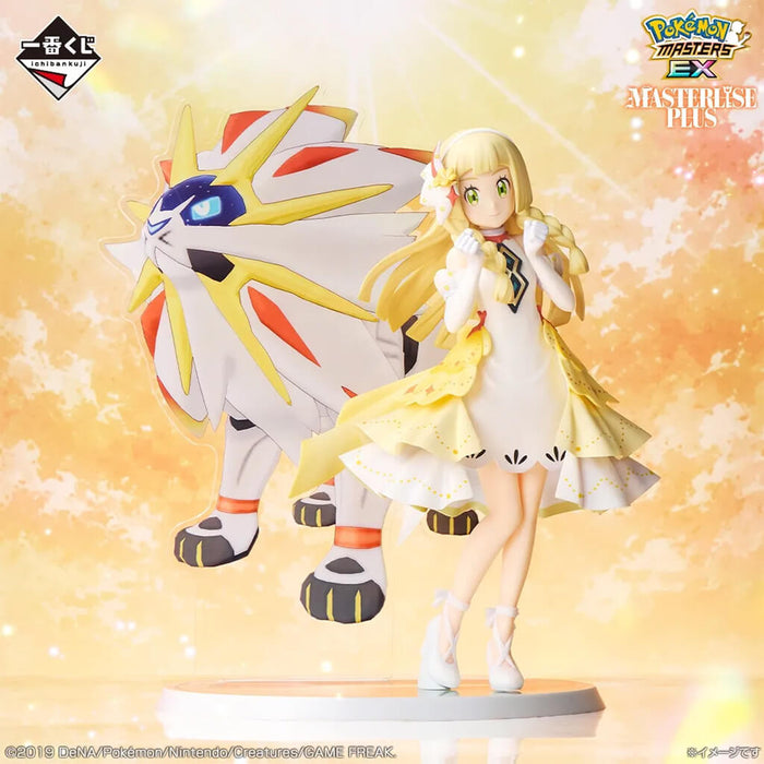 ICHIBAN KUJI POKEMON MASTERS EX 7th ANNIVERSARY - FIGURINE LILLIE (24th ANNIVERSARY) & SOLGALEO LAST ONE
