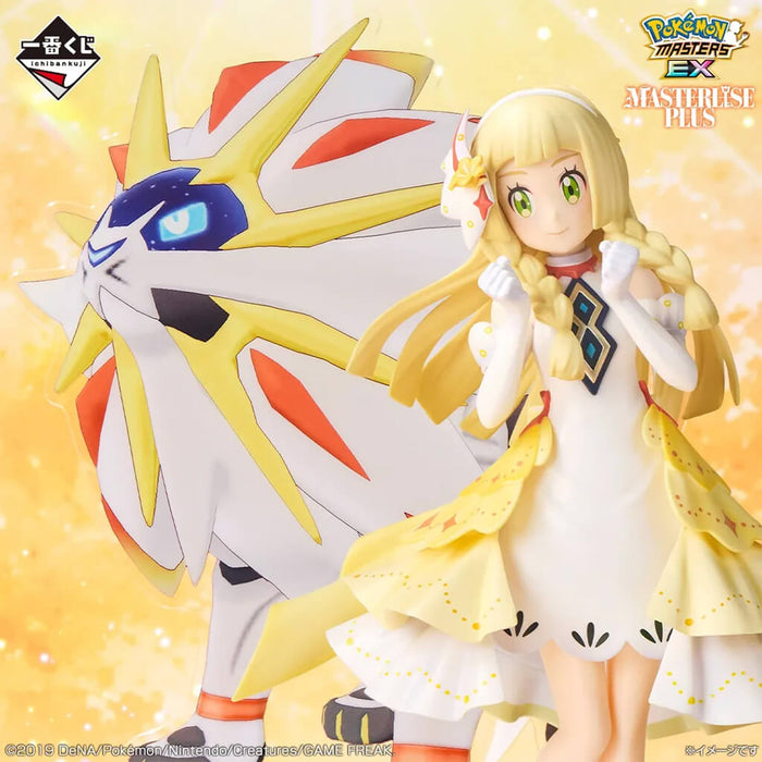 ICHIBAN KUJI POKEMON MASTERS EX 7th ANNIVERSARY - FIGURINE LILLIE (24th ANNIVERSARY) & SOLGALEO LAST ONE