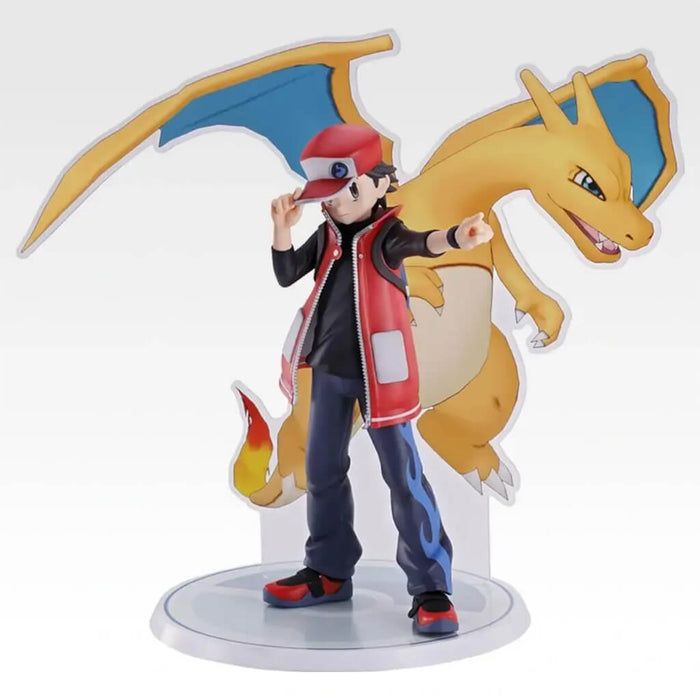 ICHIBAN KUJI POKEMON MASTERS EX 7th ANNIVERSARY - FIGURINE SYGNA SUIT RED & CHARIZARD LOT A