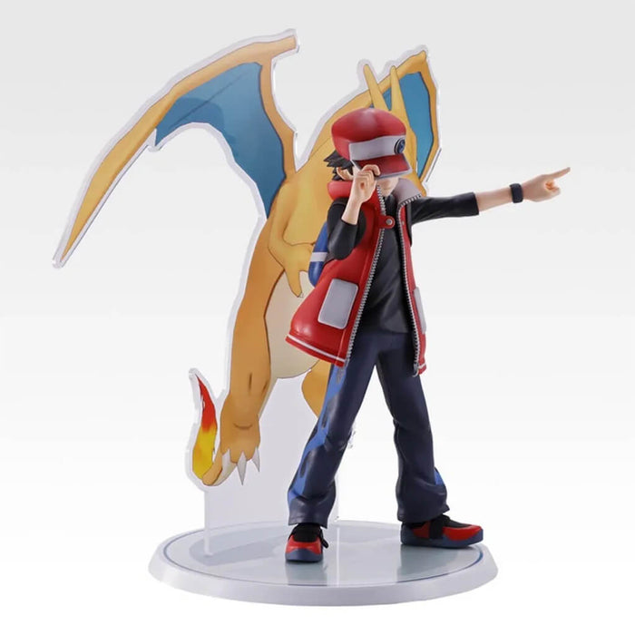 ICHIBAN KUJI POKEMON MASTERS EX 7th ANNIVERSARY - FIGURINE SYGNA SUIT RED & CHARIZARD LOT A