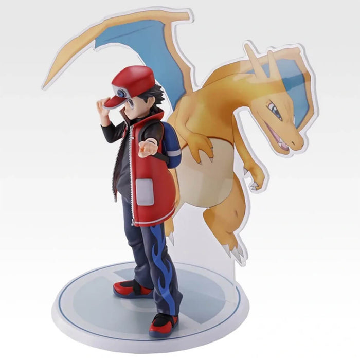 ICHIBAN KUJI POKEMON MASTERS EX 7th ANNIVERSARY - FIGURINE SYGNA SUIT RED & CHARIZARD LOT A