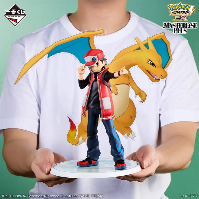 ICHIBAN KUJI POKEMON MASTERS EX 7th ANNIVERSARY - FIGURINE SYGNA SUIT RED & CHARIZARD LOT A
