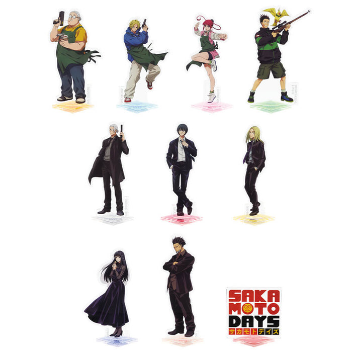 ICHIBAN KUJI SAKAMOTO DAYS VOL.1 - STAND DE ACRÍLICO CONJUNTO COMPLETO LOTE F