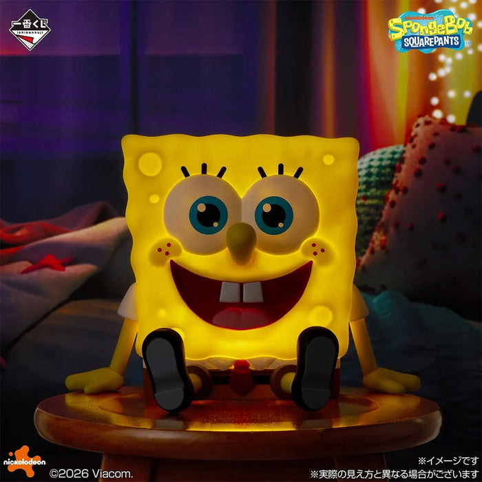 ICHIBAN KUJI SPONGEBOB WELCOME TO BIKINI BOTTOM - FIGURA SPONGEBOB SOFT VINYL LIGHT LOT A