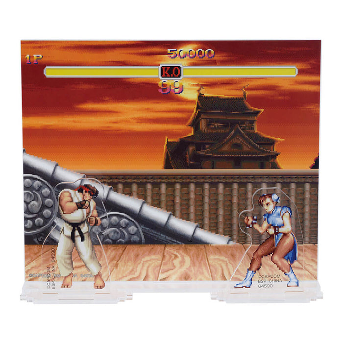 ICHIBAN KUJI STREET FIGHTER - SOPORTE DE ACRÍLICO CONJUNTO COMPLETO LOTE B