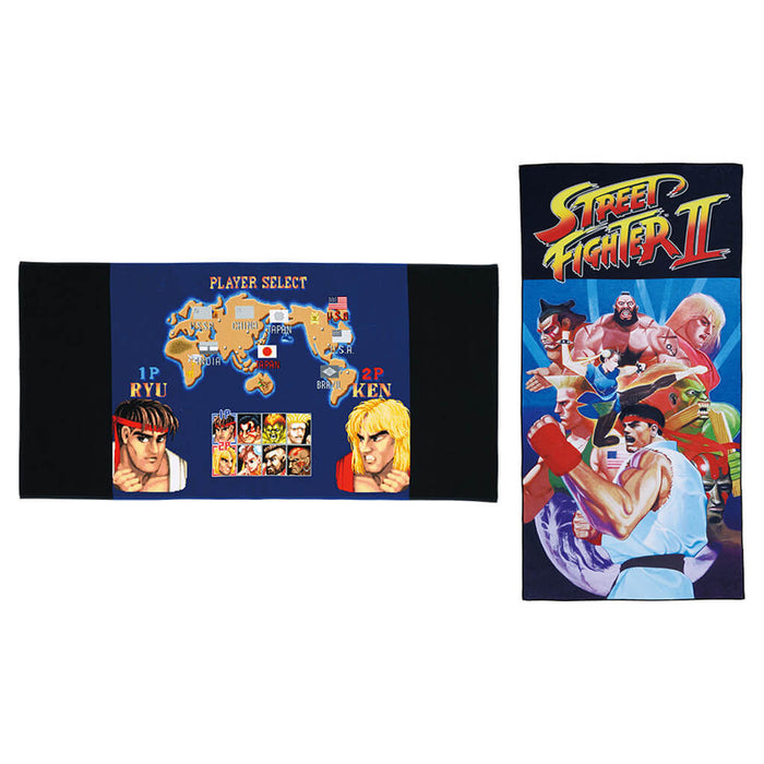 ICHIBAN KUJI STREET FIGHTER - BIG TOWEL FULL SET LOT C