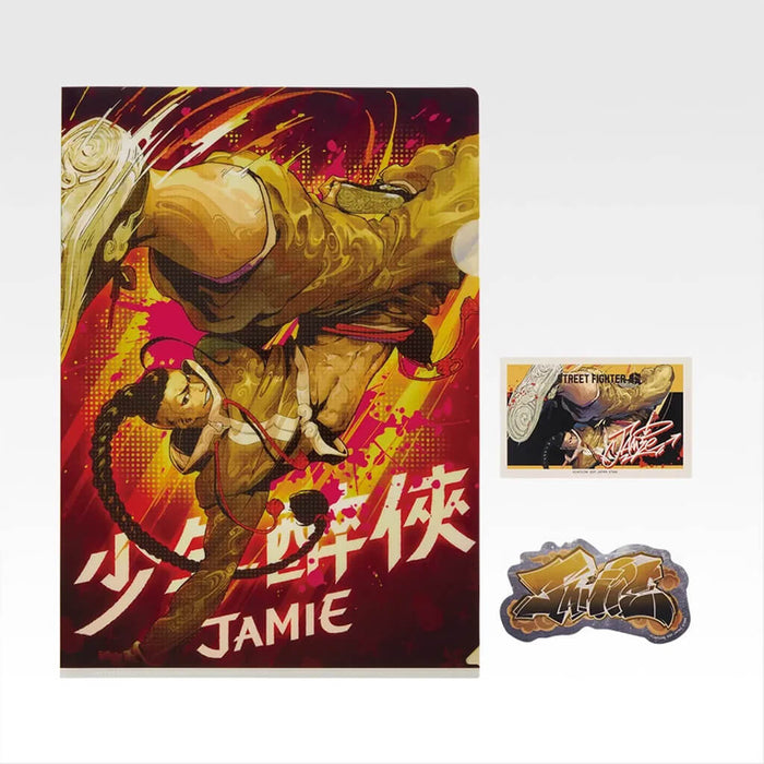 ICHIBAN KUJI STREET FIGHTER 6 - CLEAR FILE + STICKERS FULL SET LOT H