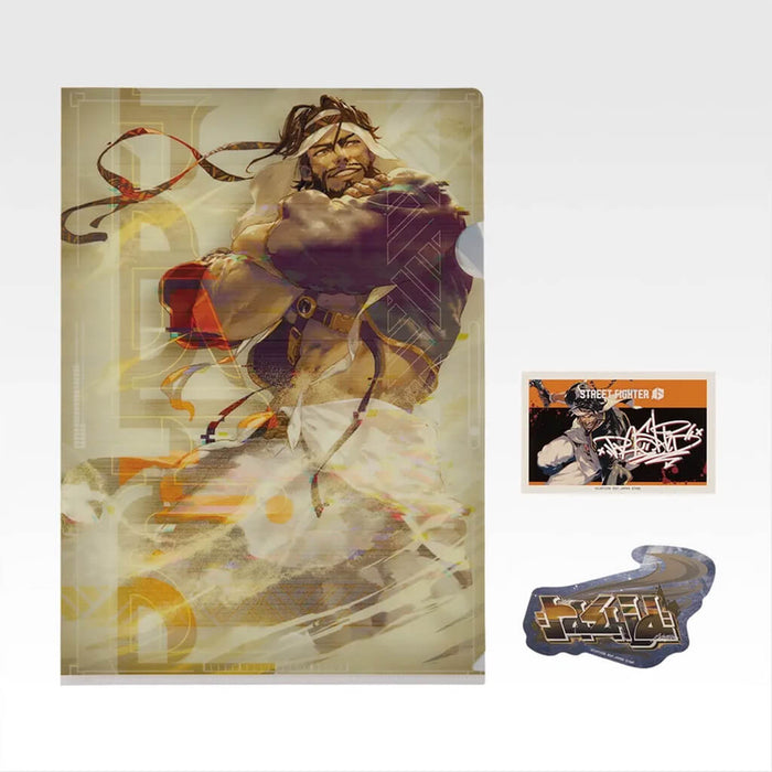 ICHIBAN KUJI STREET FIGHTER 6 - CLEAR FILE + STICKERS FULL SET LOT H