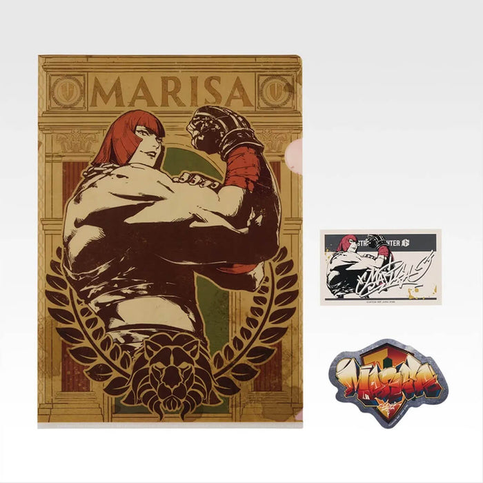 ICHIBAN KUJI STREET FIGHTER 6 - CLEAR FILE + STICKERS FULL SET LOT H
