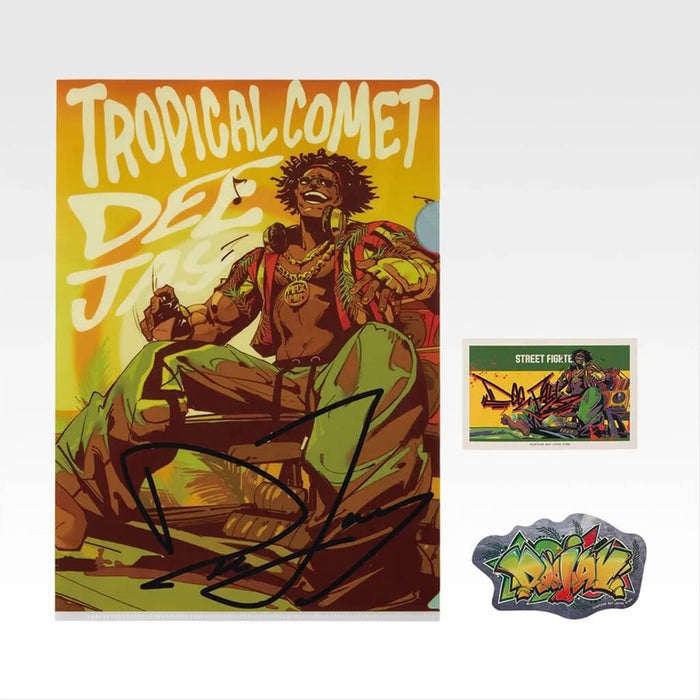 ICHIBAN KUJI STREET FIGHTER 6 - CLEAR FILE + STICKERS FULL SET LOT H