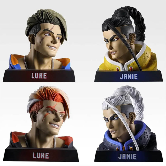 ICHIBAN KUJI STREET FIGHTER 6 - FIGURAS HEAD FULL SET LOT D