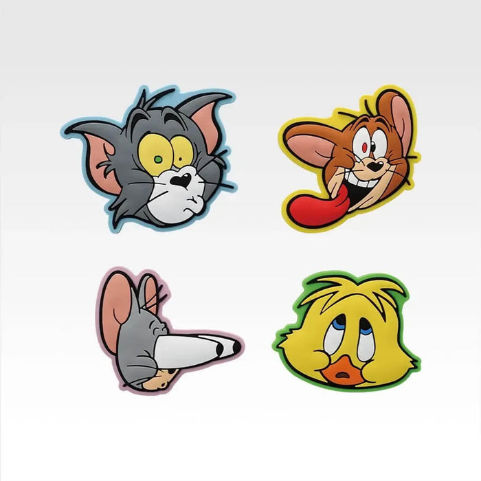 ICHIBAN KUJI TOM AND JERRY COLORFUL FUNNY TIME! - RUBBER MAGNET FULL SET LOT I
