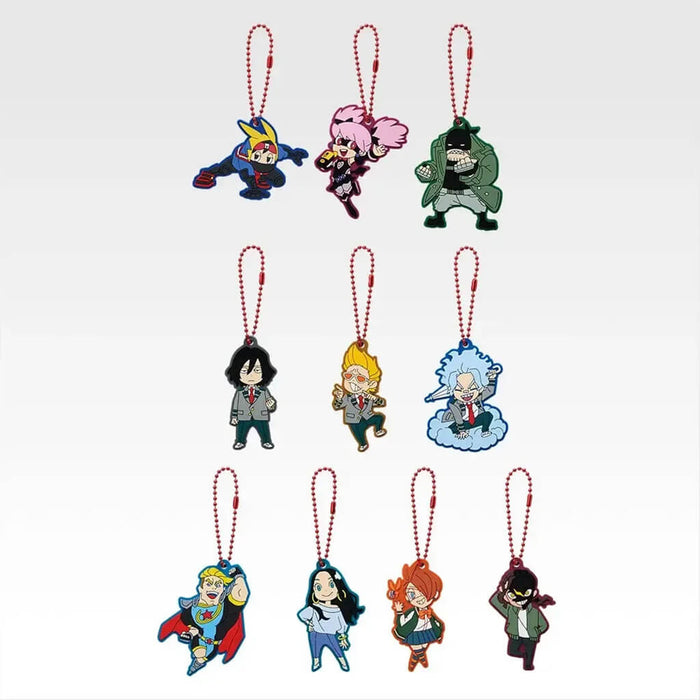 ICHIBAN KUJI VIGILANTE MY HERO ACADEMIA ILLEGALS - RUBBER CHARM FULL SET LOT F