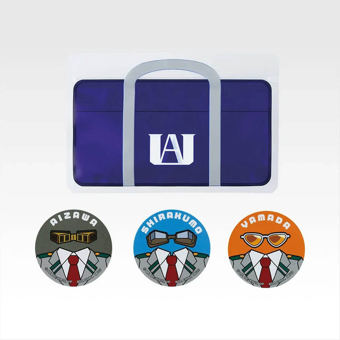 ICHIBAN KUJI VIGILANTE MY HERO ACADEMIA ILLEGALS - ZIPPER BAG + STICKERS FULL SET LOT H