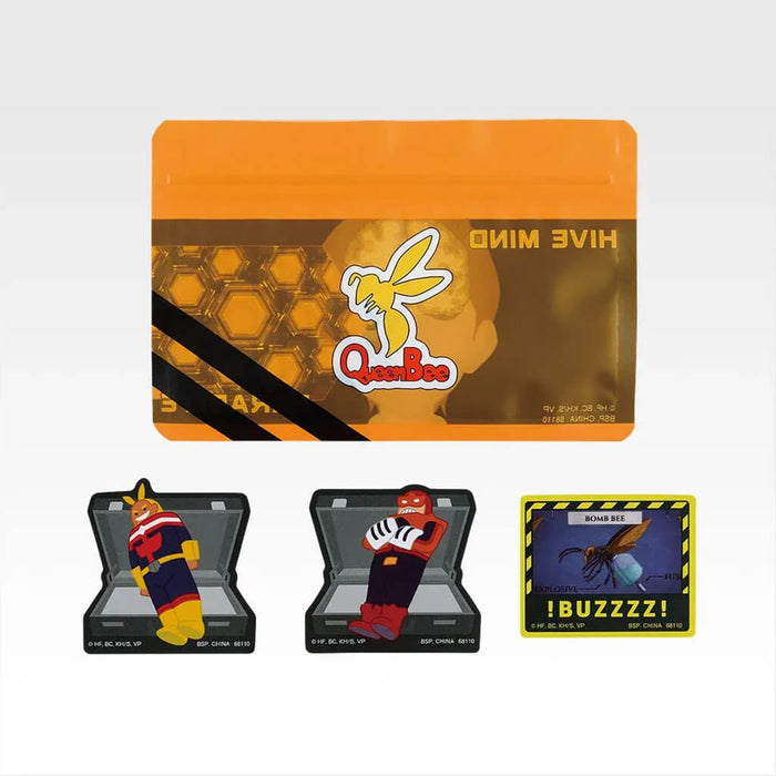 ICHIBAN KUJI VIGILANTE MY HERO ACADEMIA ILLEGALS - ZIPPER BAG + STICKERS FULL SET LOT H