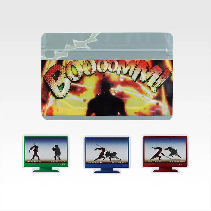 ICHIBAN KUJI VIGILANTE MY HERO ACADEMIA ILLEGALS - ZIPPER BAG + STICKERS FULL SET LOT H