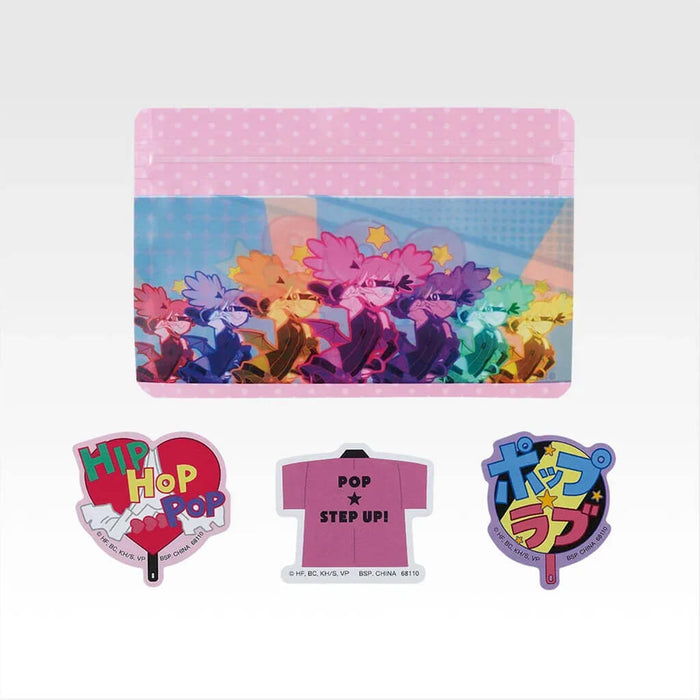 ICHIBAN KUJI VIGILANTE MY HERO ACADEMIA ILLEGALS - ZIPPER BAG + STICKERS FULL SET LOT H